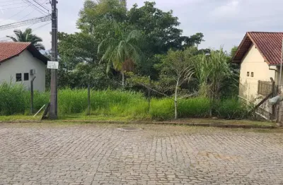 Terreno à venda na rua jean robert rul, do salto, blumenau por r$ 390.000