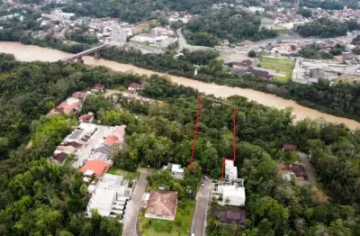 Terreno à venda na rua otto anlauf júnior, parc 1, salto do norte, blumenau por r$ 400.000
