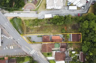 Terreno à venda na rua hermann tribess, 1043, tribess, blumenau, 266 m2 por r$ 1.050.000