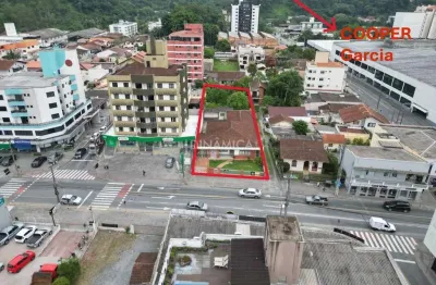 Terreno comercial à venda na rua amazonas, 3100, garcia, blumenau, 320 m2 por r$ 2.690.000