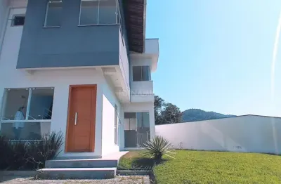 Casa em condomínio fechado com 3 quartos à venda na francisco zimermann, 300, passo manso, blumenau, 87 m2 por r$ 475.000