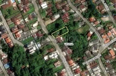 Terreno à venda na rua arthur schreiber, s/n, velha, blumenau por r$ 450.000