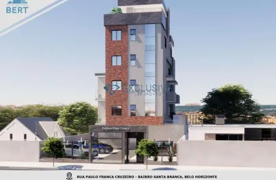 Apartamento para Venda em Belo Horizonte, Santa Branca, 2 dormitórios, 1 suíte, 2 banheiros, 1 vaga