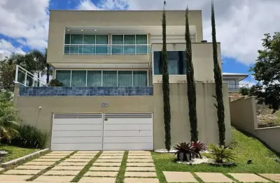 Casa em condomínio para locação em vespasiano, gran park, 4 dormitórios, 4 suítes, 9 banheiros, 9 vagas