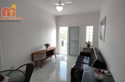 Apartamento com 1 dormitório à venda, 50 m² por r$ 265.000,00 - estância balneária maria helena novaes - peruíbe/sp