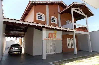 Casa com 4 dormitórios para alugar, 431 m² por r$ 4.500,00/mês - balneário arpoador - peruíbe/sp