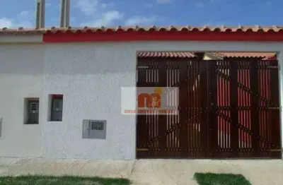 Casa com 2 dormitórios à venda, 60 m² por r$ 270.000,00 - vila erminda - peruíbe/sp