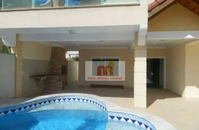 Casa com 5 dormitórios à venda, 450 m² por r$ 1.200.000,00 - jardim imperador - peruíbe/sp