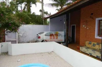 Casa com 3 dormitórios à venda, 147 m² por r$ 440.000,00 - parque balneário oásis - peruíbe/sp