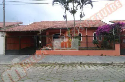 Casa com 3 dormitórios à venda, 130 m² - parque turístico - peruíbe/sp