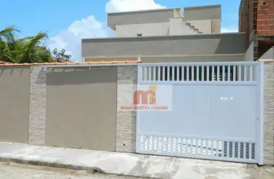 Casa com 3 dormitórios, 118 m² - venda por r$ 530.000,00 ou aluguel por r$ 4.238,33/mês - estância balneária belmira novaes - peruíbe/sp