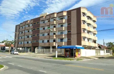 Apartamento com 2 dormitórios à venda, 74 m² por r$ 370.000,00 - parque balneário oásis - peruíbe/sp
