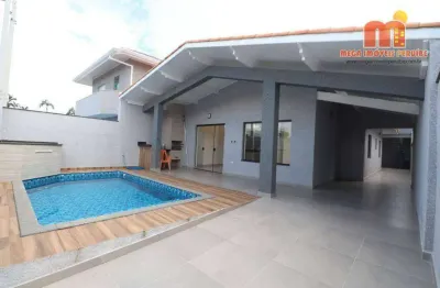 Casa com 3 dormitórios à venda, 157 m² por r$ 700.000,00 - parque balneário oásis - peruíbe/sp
