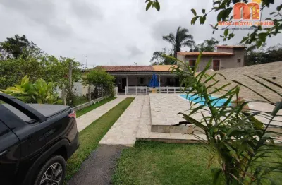Chácara com 2 dormitórios à venda, 880 m² por r$ 350.000,00 - jardim somar - peruíbe/sp