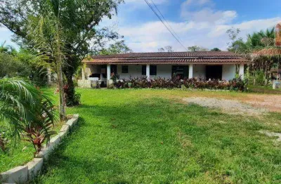 Chácara com 3 dormitórios à venda, 3000 m² por r$ 270.000,00 - parque serra mar - peruíbe/sp