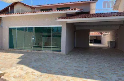 Casa com 4 dormitórios, 231 m² - venda por r$ 1.200.000,00 ou aluguel por r$ 7.000,00/mês - cidade nova peruibe - peruíbe/sp