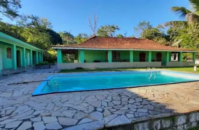 Chácara com 6 dormitórios à venda, 44100 m² por r$ 700.000,00 - estrada teagem - pedro de toledo/sp