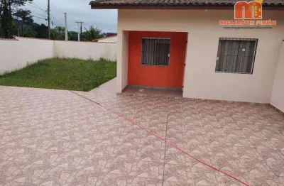 Casa com 2 dormitórios à venda, 68 m² por r$ 350.000,00 - estância balneária antonio novaes - peruíbe/sp