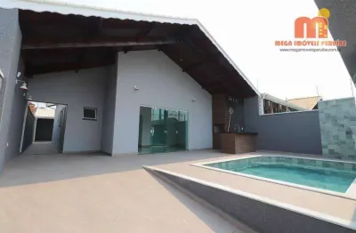 Casa com 3 dormitórios à venda, 155 m² por R$ 800.000,00 - Parque Balneário Oásis - Peruíbe/SP