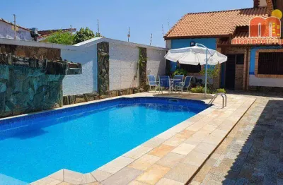 Casa com 3 dormitórios à venda, 198 m² por r$ 850.000,00 - centro - peruíbe/sp