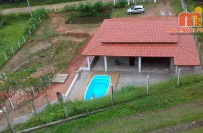 Chácara com 2 dormitórios à venda, 1460 m² por r$ 420.000,00 - centro - pedro de toledo/sp