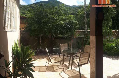 Casa com 2 dormitórios à venda, 120 m² por r$ 400.000,00 - estância balneária garça vermelha - peruíbe/sp