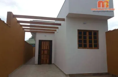 Casa com 2 dormitórios à venda, 70 m² por r$ 225.000,00 - balneário são joão batista iii - peruíbe/sp