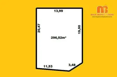 Terreno à venda, 296 m² por r$ 225.000,00 - jardim mar e sol - peruíbe/sp