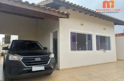 Casa com 3 dormitórios à venda, 125 m² por r$ 550.000,00 - estância balneária maria helena novaes - peruíbe/sp