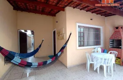 Casa com 3 dormitórios à venda, 89 m² por r$ 310.000,00 - parque d'aville residencial - peruíbe/sp