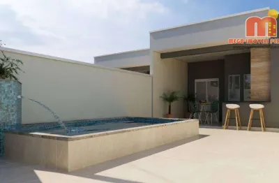 Casa com 3 dormitórios à venda, 86 m² por r$ 399.000,00 - jardim das palmeiras - itanhaém/sp