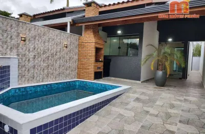 Casa com 2 dormitórios à venda, 71 m² por r$ 400.000,00 - jardim ribamar - peruíbe/sp