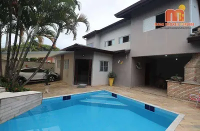 Casa com 4 dormitórios à venda, 201 m² por r$ 750.000,00 - jardim mar e sol - peruíbe/sp