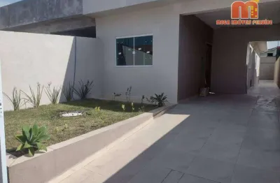 Casa com 2 dormitórios à venda, 84 m² por r$ 370.000,00 - parque d'aville residencial - peruíbe/sp