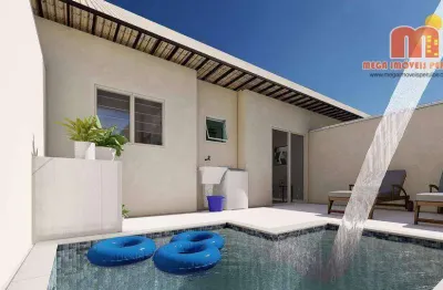 Casa em condomínio fechado com 2 quartos à venda no Cibratel II, Itanhaém 