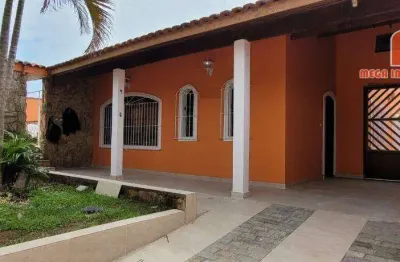 Casa com 3 dormitórios à venda, 150 m² por r$ 900.000,00 - balneário três marias - peruíbe/sp