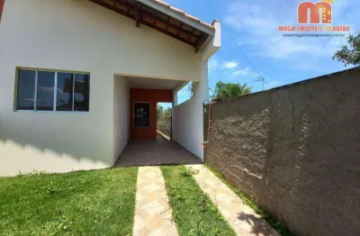 Casa com 2 dormitórios à venda, 60 m² por r$ 220.000,00 - vila peruibe - peruíbe/sp