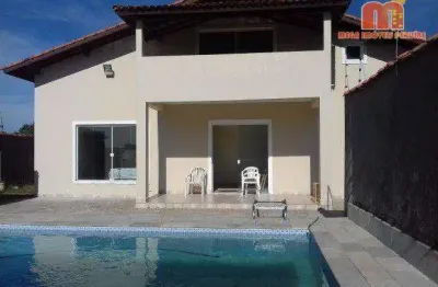 Casa com 4 dormitórios à venda, 292 m² por r$ 590.000,00 - estância balneária convento velho - peruíbe/sp
