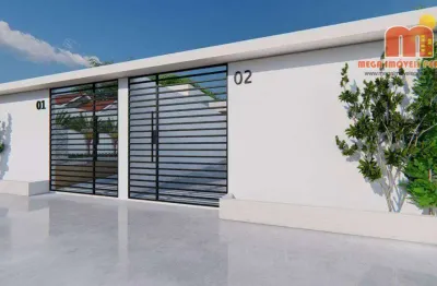 Casa com 3 dormitórios à venda, 84 m² por R$ 390.000,00 - Cidade Nova Peruibe - Peruíbe/SP