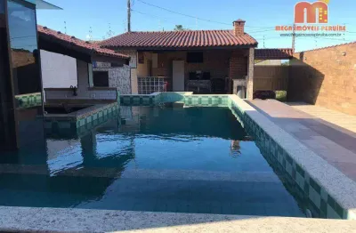 Casa com 2 dormitórios à venda, 180 m² por r$ 650.000,00 - estancia sao jose - peruíbe/sp