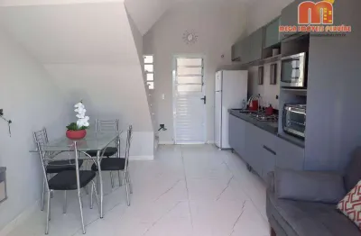 Casa com 2 dormitórios à venda, 50 m² por r$ 260.000,00 - estância são josé - peruíbe/sp