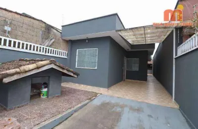 Casa com 2 dormitórios à venda, 60 m² por r$ 340.000,00 - parque d'aville residencial - peruíbe/sp