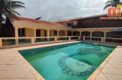 Casa com 5 dormitórios à venda, 210 m² por r$ 900.000,00 - balneário três marias - peruíbe/sp