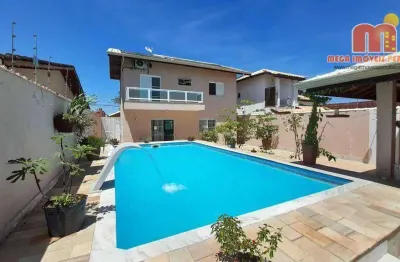 Casa com 3 dormitórios à venda, 166 m² por r$ 750.000,00 - jardim beira mar - peruíbe/sp