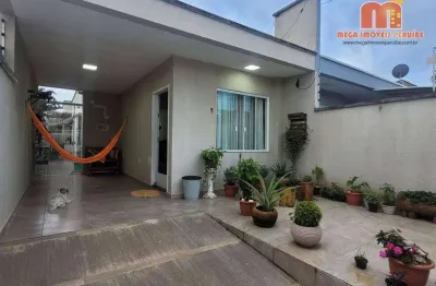 Casa com 2 dormitórios à venda, 76 m² por r$ 295.000,00 - balneário são joão batista ii - peruíbe/sp