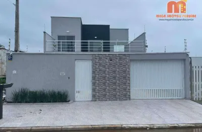 Casa com 4 dormitórios à venda, 240 m² por r$ 970.000,00 - estância balneária maria helena novaes - peruíbe/sp