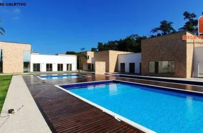 Terreno em condomínio fechado à venda no Jardim Três Marias, Peruíbe 