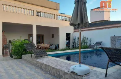 Casa com 6 dormitórios à venda, 287 m² por r$ 1.200.000,00 - nova itanhaém - praia - itanhaém/sp