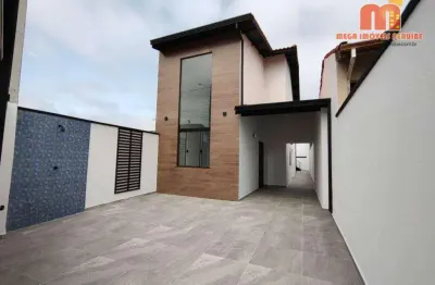Casa com 3 dormitórios à venda, 126 m² por r$ 480.000,00 - estância dos eucalipitos - peruíbe/sp