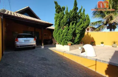 Casa com 3 dormitórios à venda, 160 m² por r$ 600.000,00 - jardim casablanca - peruíbe/sp